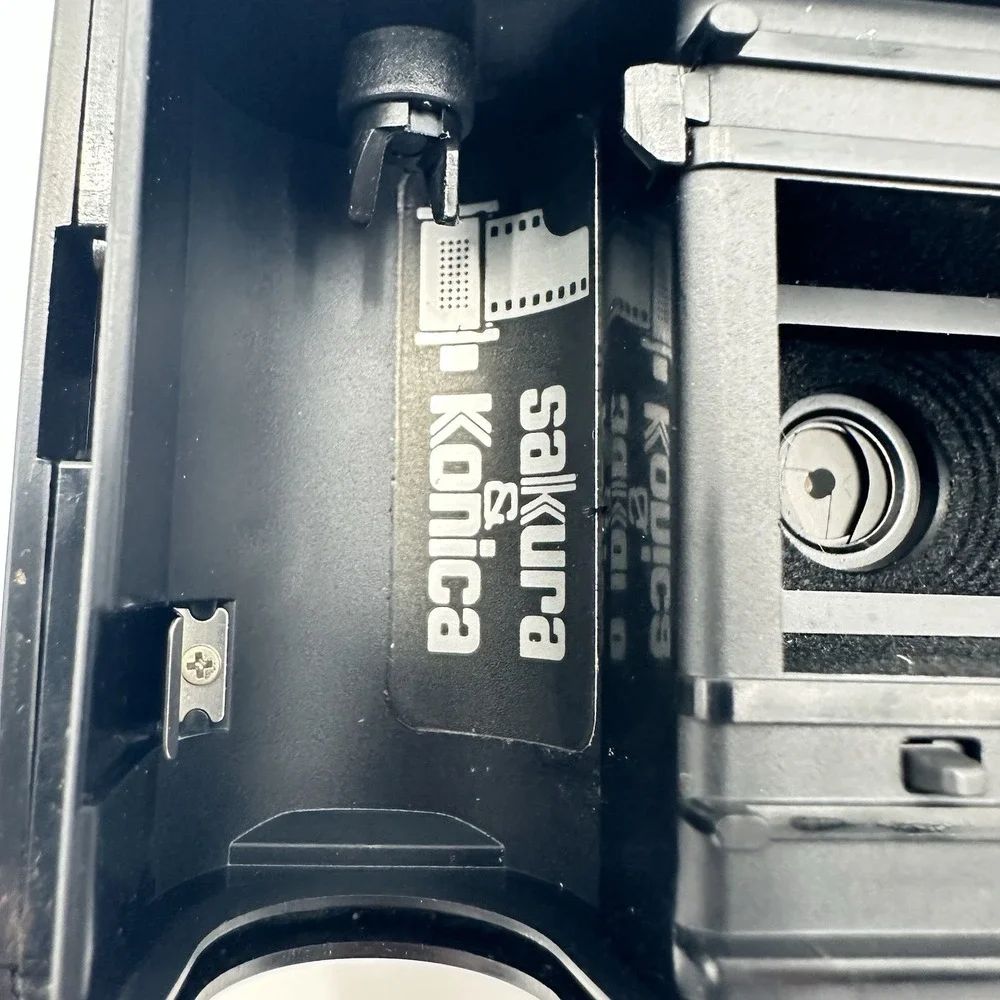 Konica MT-7 Black 36mm f/4 Lens Point Shoot 35mm‎ Film Camera